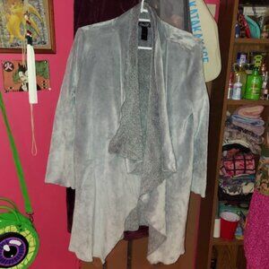 super soft grey cardigan